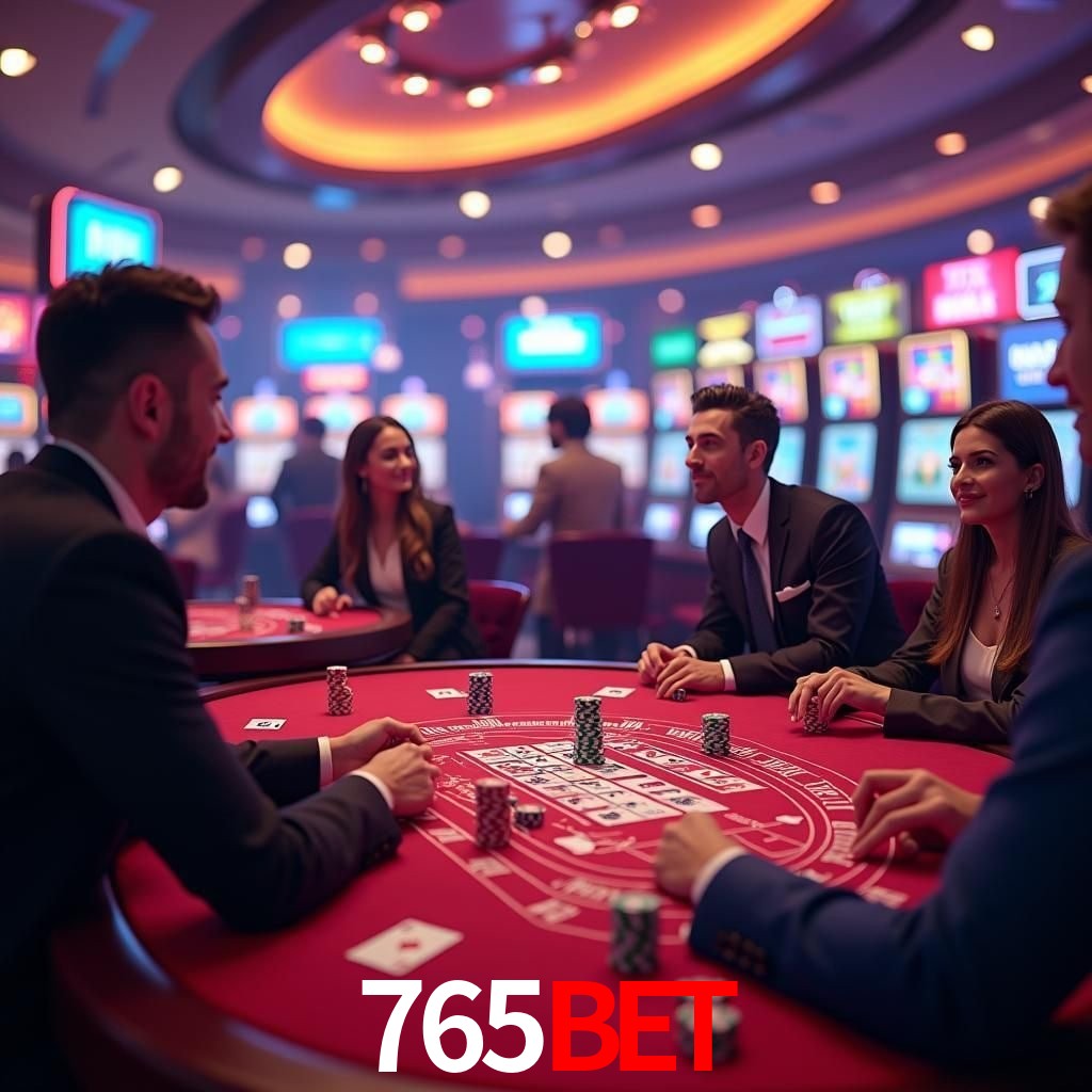 A Experiência Imersiva dos Cassinos Ao Vivo no 765bet